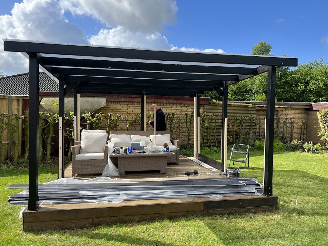 Fra sandkasse til overdækket terrasse Fra sandkasse til overdækket terrasse